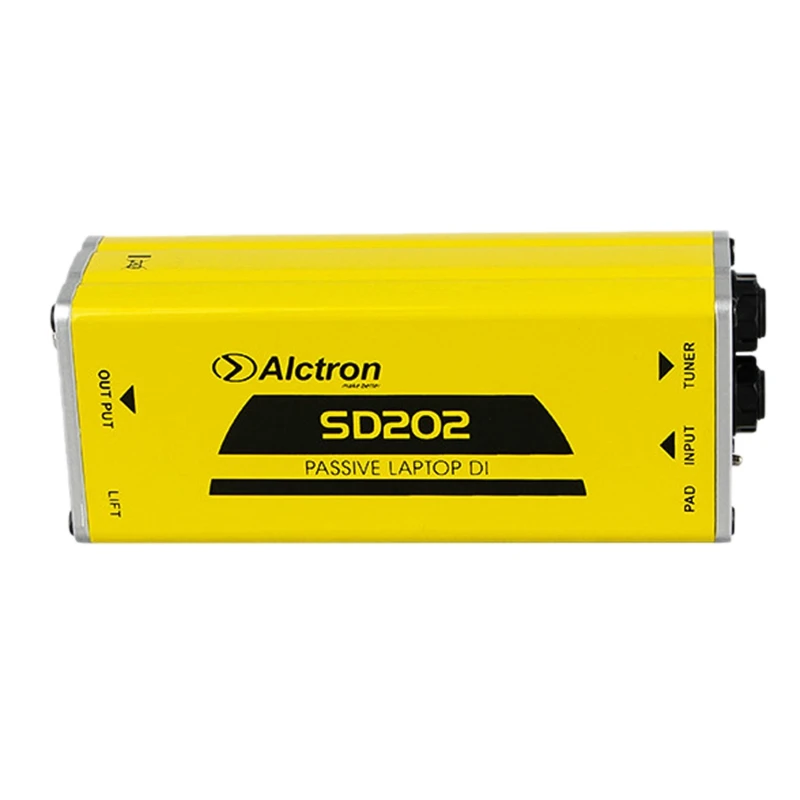 Alctron SD202 Passive DI Box Impedance Conversion DI BOX Electric Guitar Direct Connection Box Effect
Alctron SD202 Passive DI Box Impedance Conversion DI BOX Electric Guitar Direct Connection Box Effect