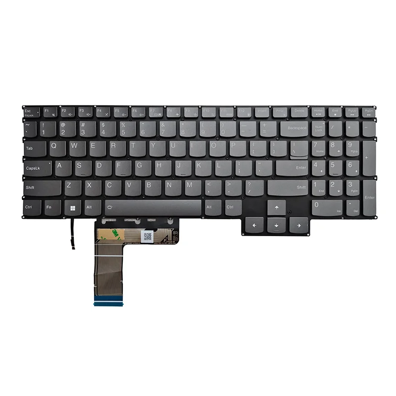 Ноутбук, новая клавиатура США-Серый с подсветкой и подсветкой для Lenovo Legion Slim 5 16APH8 16IRH8 
Ноутбук, новая клавиатура США-Серый с подсветкой и подсветкой для Lenovo Legion Slim 5 16APH8 16IRH8