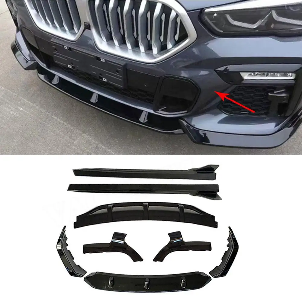 VACOMUL ABS Car Bodykits Front Bumper Lip Side Skirts Rocker Panel Rear Diffuser Splitters Flaps for BMW X6 G06 M Sport 2020-22
VACOMUL ABS Car Bodykits Front Bumper Lip Side Skirts Rocker Panel Rear Diffuser Splitters Flaps for BMW X6 G06 M Sport 2020-22