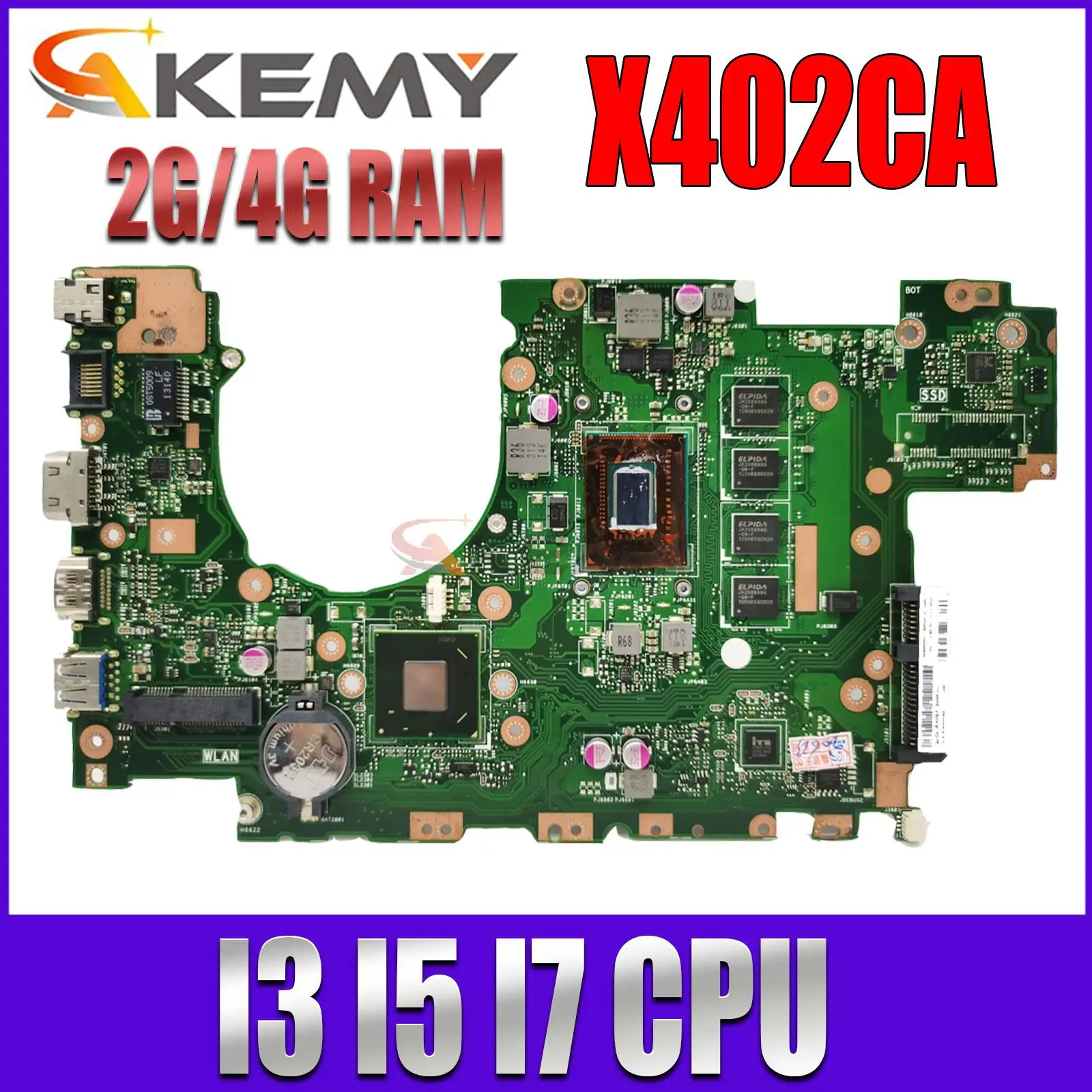 Материнская плата X402CA X502CA для Asus X502C X402C F402C X402CA X502CA I3 I5 I7 процессор 2 ГБ/4 ГБ ОЗУ материнская плата для ноутбука 100% ТЕСТ ОК
Материнская плата X402CA X502CA для Asus X502C X402C F402C X402CA X502CA I3 I5 I7 процессор 2 ГБ/4 ГБ ОЗУ материнская плата для ноутбука 100% ТЕСТ ОК
