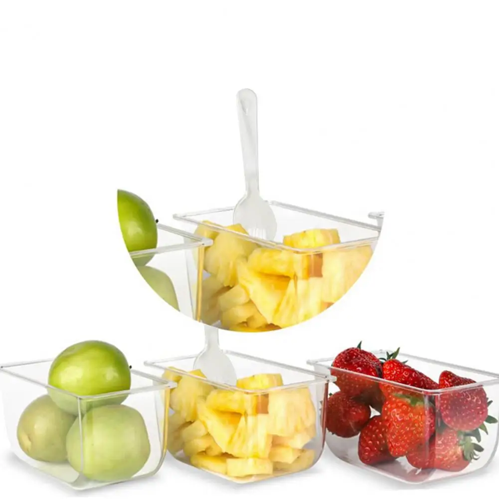 Plastic Food Storage Box Outdoor Picnic Food Storage Container with Ice Clip Spoon 4 Removable Compartments for Freshness
Plastic Food Storage Box Outdoor Picnic Food Storage Container with Ice Clip Spoon 4 Removable Compartments for Freshness