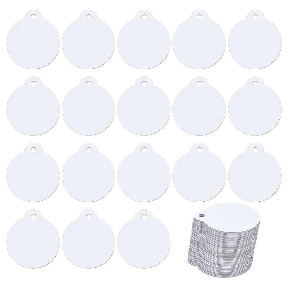 Aluminum Pendants Round Silver 31.5x36x1mm 50pcs
Aluminum Pendants Round Silver 31.5x36x1mm 50pcs