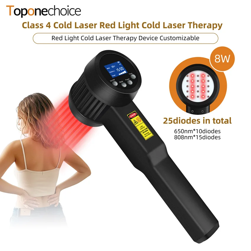 8000mW Professional Cold Laser Therapy Device for Pain Relief 650nm 808nm Red Light Treatment Handheld LLLT Physical Therapy
8000mW Professional Cold Laser Therapy Device for Pain Relief 650nm 808nm Red Light Treatment Handheld LLLT Physical Therapy