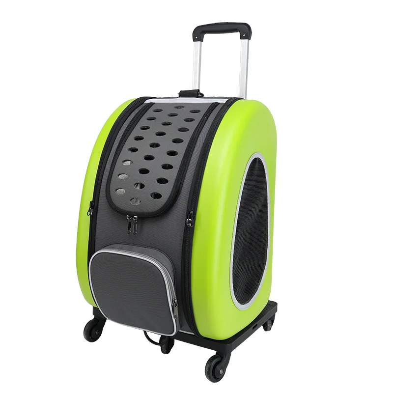 Pet trolley case, breathable cat backpack foldable cat bag, going out bag portable cat outdoor travel small dog bag
Pet trolley case, breathable cat backpack foldable cat bag, going out bag portable cat outdoor travel small dog bag