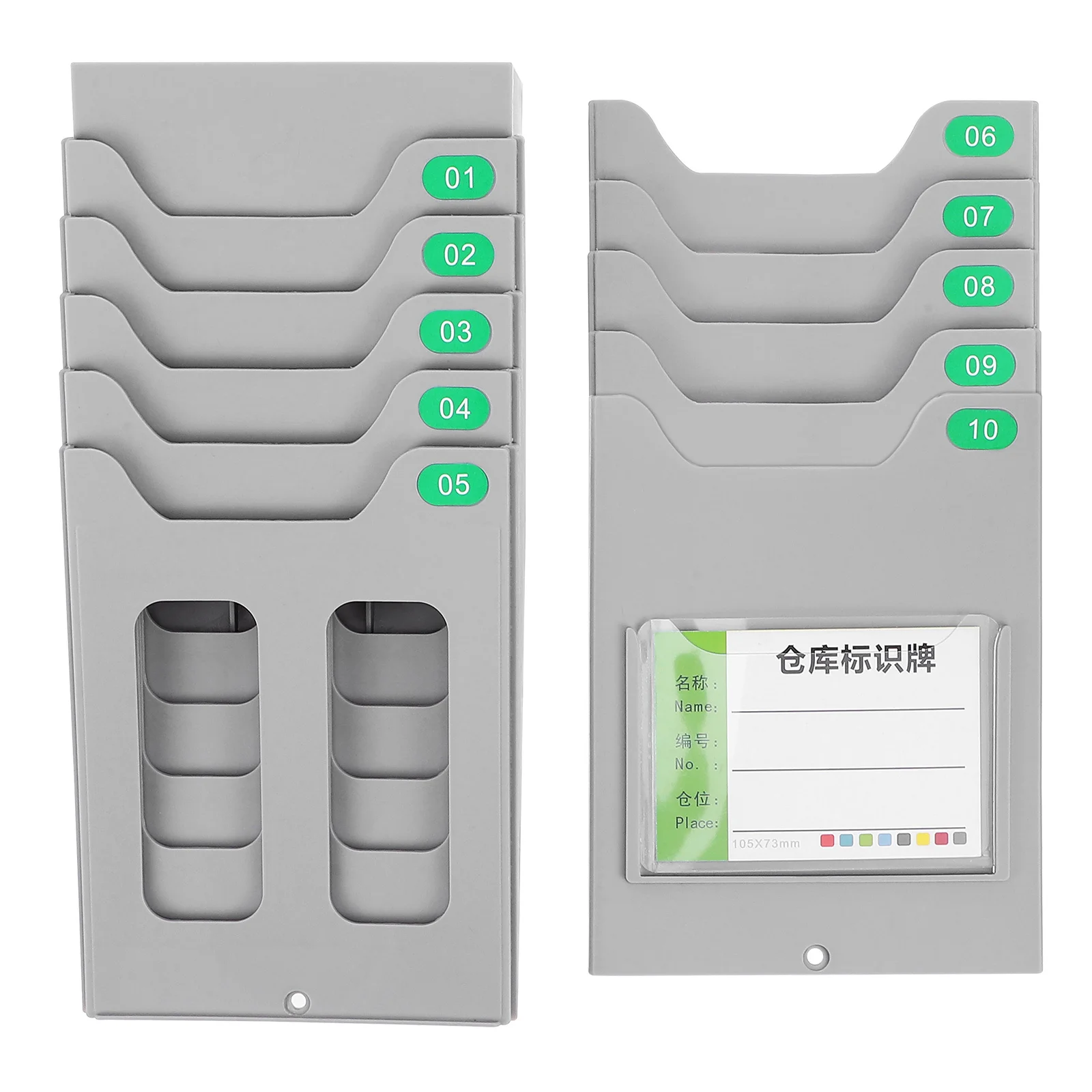 Large Punch Card Holder for Office Factory Wall Mount Material Card Organizer Multi-Slot Storage Rack Vertical File Management
Large Punch Card Holder for Office Factory Wall Mount Material Card Organizer Multi-Slot Storage Rack Vertical File Management