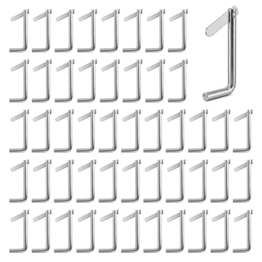 Scaffolding Toggle Pins, 50 PCS Scaffold Locking Pins Galvanized Steel, Heavy-Duty Toggle Pins for Frames Construction Architec
Scaffolding Toggle Pins, 50 PCS Scaffold Locking Pins Galvanized Steel, Heavy-Duty Toggle Pins for Frames Construction Architec