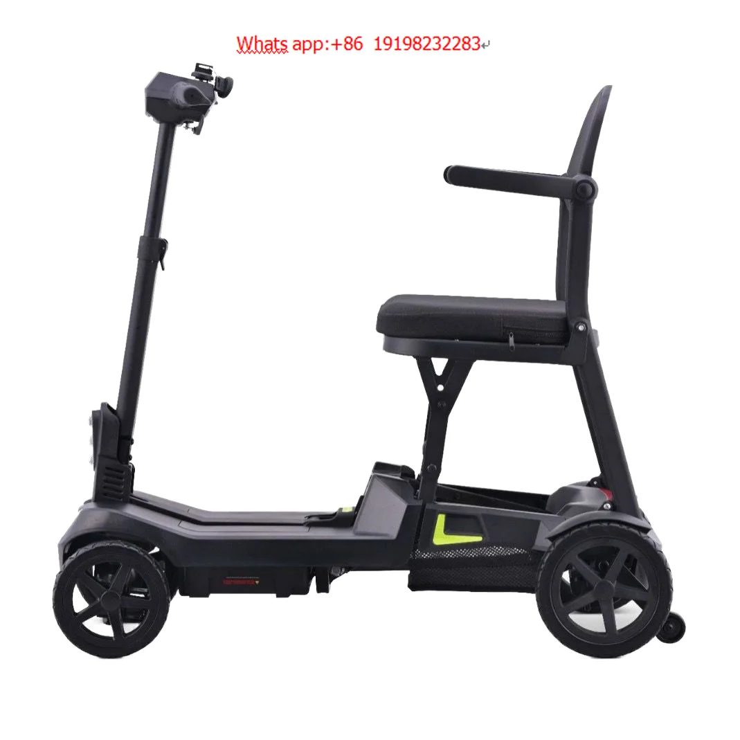 270W Ultra Lightweight 16Kg Portable Foldable Electric Mobility Scooter Electronic Four-Wheel Scooter Handicapped Elderly People 
270W Ultra Lightweight 16Kg Portable Foldable Electric Mobility Scooter Electronic Four-Wheel Scooter Handicapped Elderly People