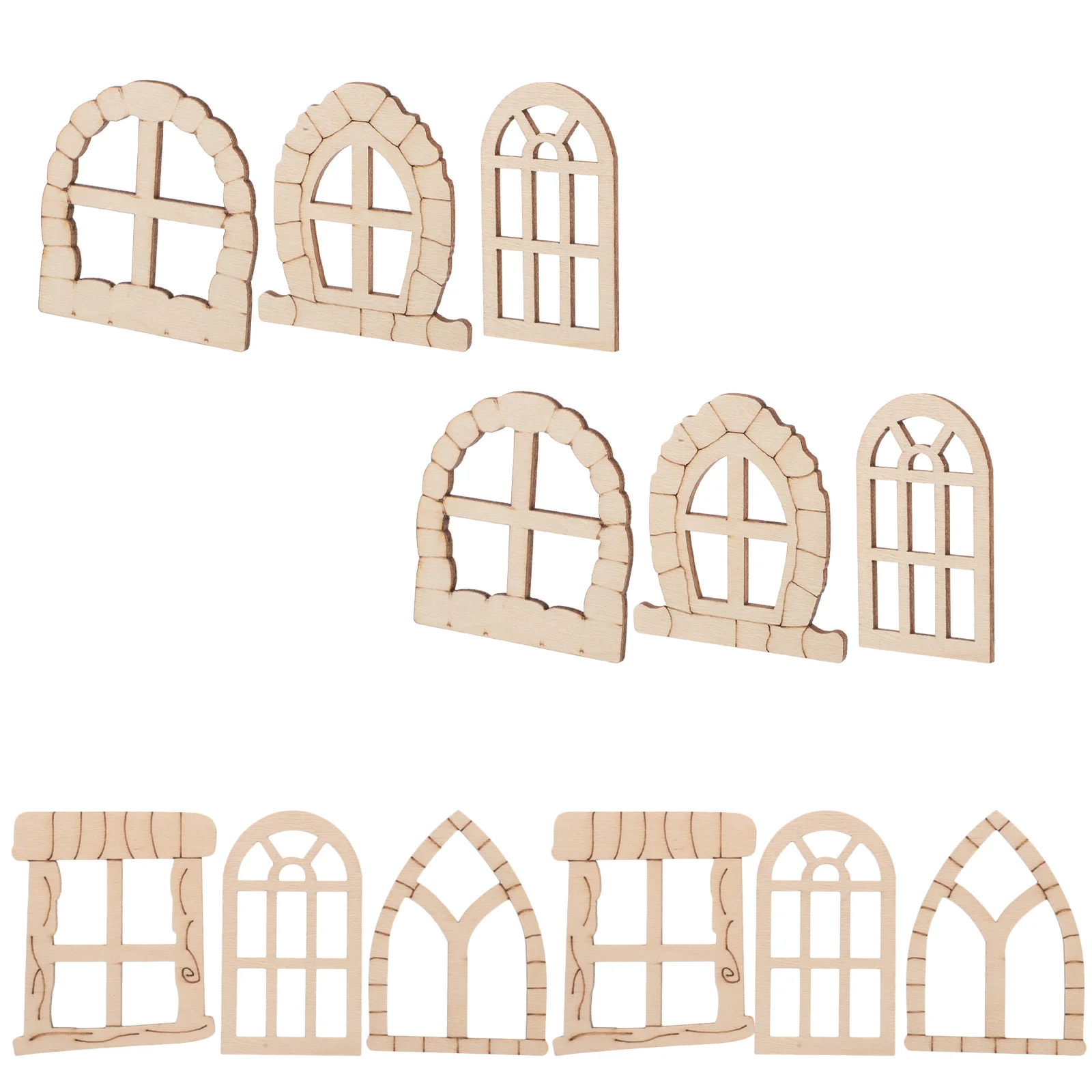 25 Pcs Mini Window Accessories Dollhouse Door Miniature Garden Figurines Bulk Khaki
25 Pcs Mini Window Accessories Dollhouse Door Miniature Garden Figurines Bulk Khaki