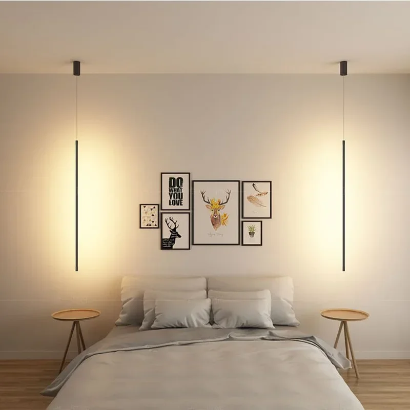 SANDYHA Nordic Style Pendant Lights Long Strip Aluminium Design Led Lamp Living Room Bedroom Decoration Study Lighting Fixtures
SANDYHA Nordic Style Pendant Lights Long Strip Aluminium Design Led Lamp Living Room Bedroom Decoration Study Lighting Fixtures
