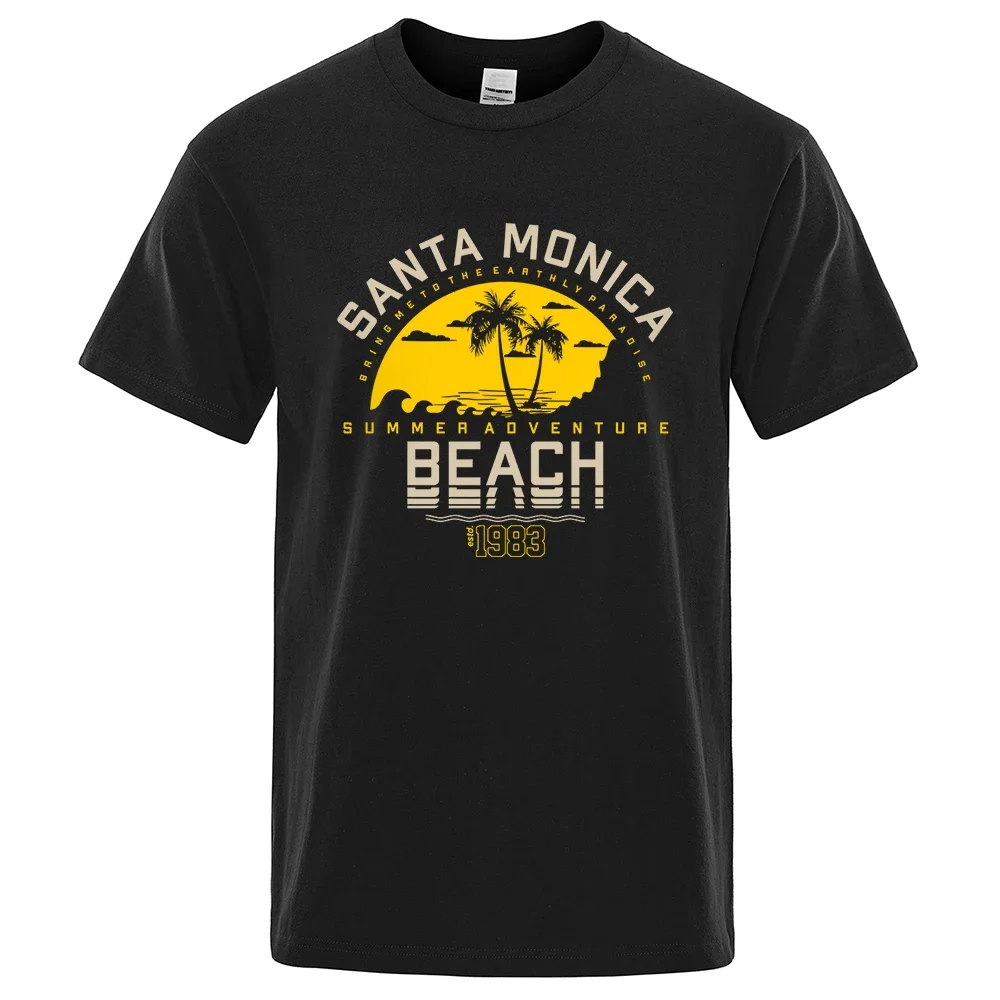 Daily travel adventure beach Estd 1983 men's pure cotton T-shirt short-sleeved loose and breathable outdoor casual top
Daily travel adventure beach Estd 1983 men's pure cotton T-shirt short-sleeved loose and breathable outdoor casual top