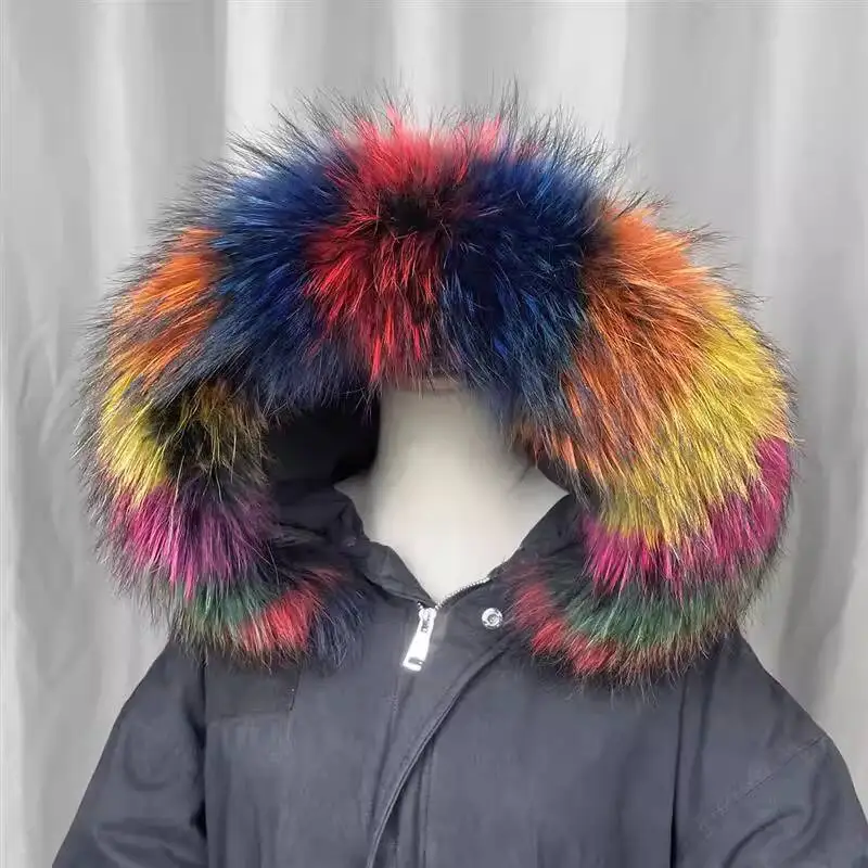 Воротник из натурального меха енота для пуховика, зимний уличный сохраняющий тепло меховой шарф, шали, женские и мужские парки, пальто, украшение мехового воротника
Воротник из натурального меха енота для пуховика, зимний уличный сохраняющий тепло меховой шарф, шали, женские и мужские парки, пальто, украшение мехового воротника