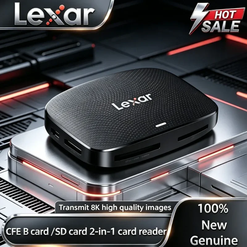 Lexar 100% Original High Speed Professional USB 3.2 Gen 2 CFexpress Type B / SD Card Reader Memory Card RW520 Lexar
Lexar 100% Original High Speed Professional USB 3.2 Gen 2 CFexpress Type B / SD Card Reader Memory Card RW520 Lexar