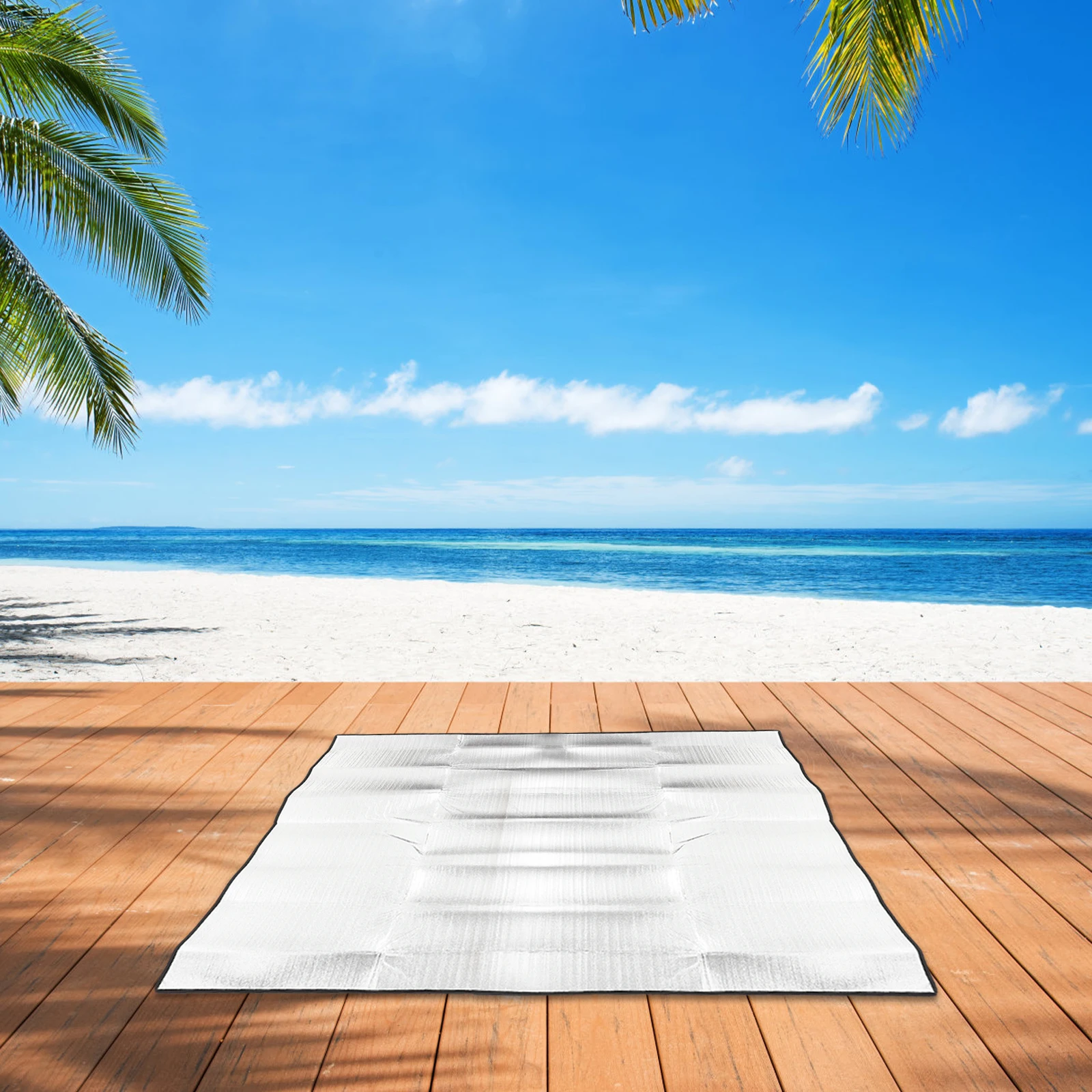 Waterproof Aluminum Picnic Mat Large Portable Foldable Outdoor Blanket For Camping Beach Hiking Festival Ground Mat
Waterproof Aluminum Picnic Mat Large Portable Foldable Outdoor Blanket For Camping Beach Hiking Festival Ground Mat