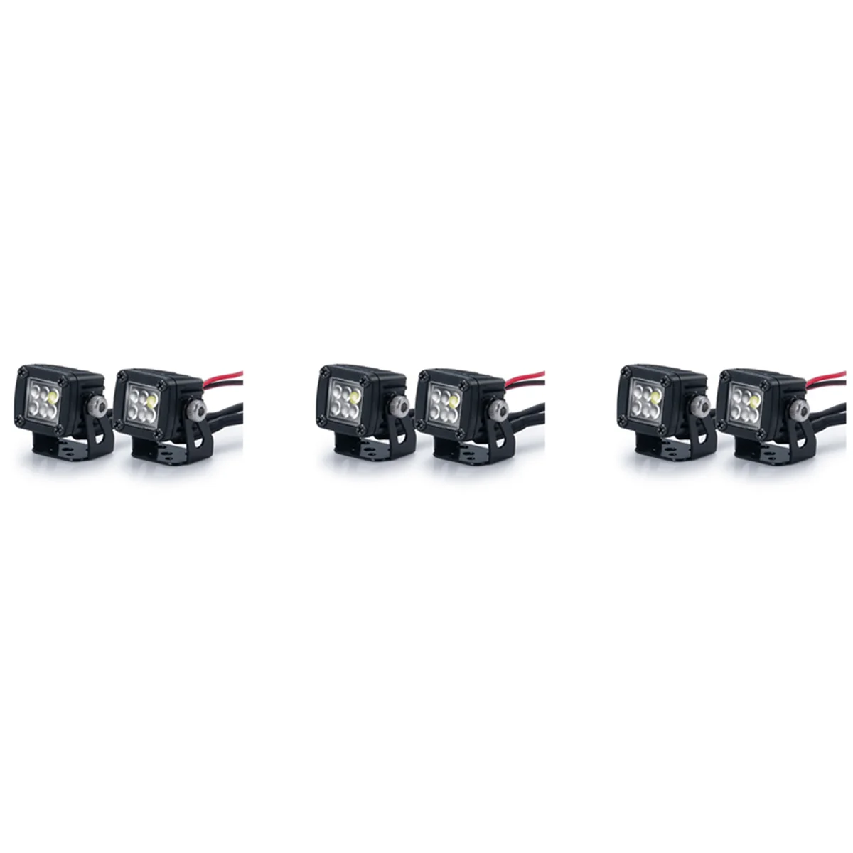Y34A 3X Modified Headlights Spotlights Car Top Lights Bumper Lights for AXIAL SCX10 TRX4 TRX6 1/10 RC Car,B
Y34A 3X Modified Headlights Spotlights Car Top Lights Bumper Lights for AXIAL SCX10 TRX4 TRX6 1/10 RC Car,B
