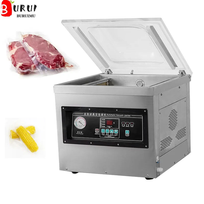 Вакуумный упаковщик из нержавеющей стали для супермаркетов и фабрик: для говядины, рыбы, морепродуктов, овощей
Вакуумный упаковщик из нержавеющей стали для супермаркетов и фабрик: для говядины, рыбы, морепродуктов, овощей