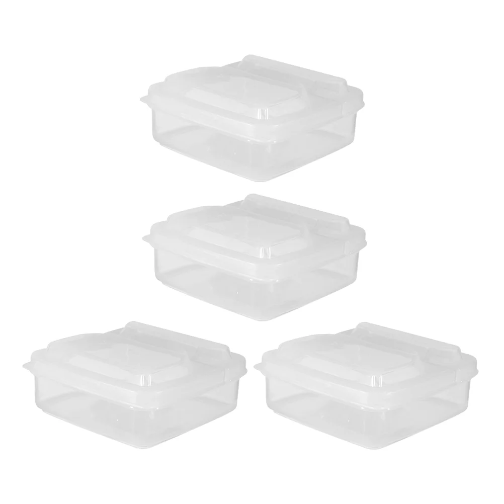 4 Pcs Butter Cheese Crisper Meat and Container for Fridge Fruit Organizers Storage Slice Holder Pp
4 Pcs Butter Cheese Crisper Meat and Container for Fridge Fruit Organizers Storage Slice Holder Pp