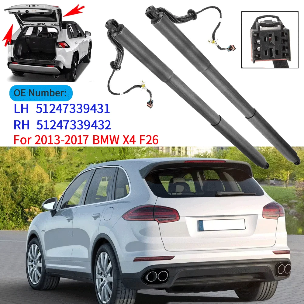 Для Porsche Cayenne 92A 2015-2017 гг. — Универсальные газовые упоры (амортизаторы) для электрического открывания багажника, левый и правый, 95851285107, 95851285108
Для Porsche Cayenne 92A 2015-2017 гг. — Универсальные газовые упоры (амортизаторы) для электрического открывания багажника, левый и правый, 95851285107, 95851285108