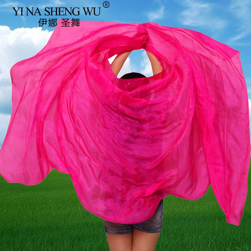 100% Silk Performance Classical Dance Solid Color Light Texture Veil Shawls Women Scarf Costumes Accessories Belly Dance Veils
100% Silk Performance Classical Dance Solid Color Light Texture Veil Shawls Women Scarf Costumes Accessories Belly Dance Veils