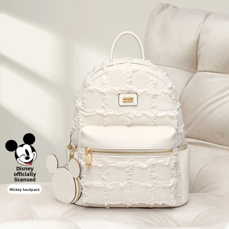 Disney Korean backpack, cartoon fashion commuter school bag, exquisite large-capacity travel backpack, holiday gift for girls
Disney Korean backpack, cartoon fashion commuter school bag, exquisite large-capacity travel backpack, holiday gift for girls