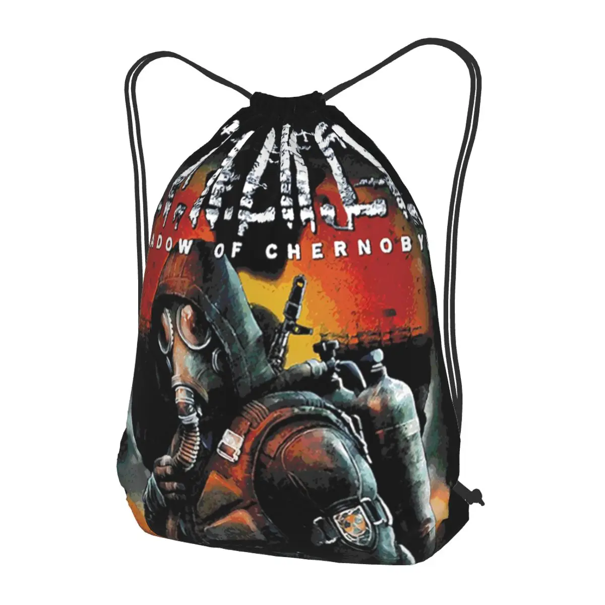 Stalker Shadow Of Chernobyl Backpacks Casual Drawstring Bundle Pocket Sports Bag Book Bags for Man Woman School
Stalker Shadow Of Chernobyl Backpacks Casual Drawstring Bundle Pocket Sports Bag Book Bags for Man Woman School