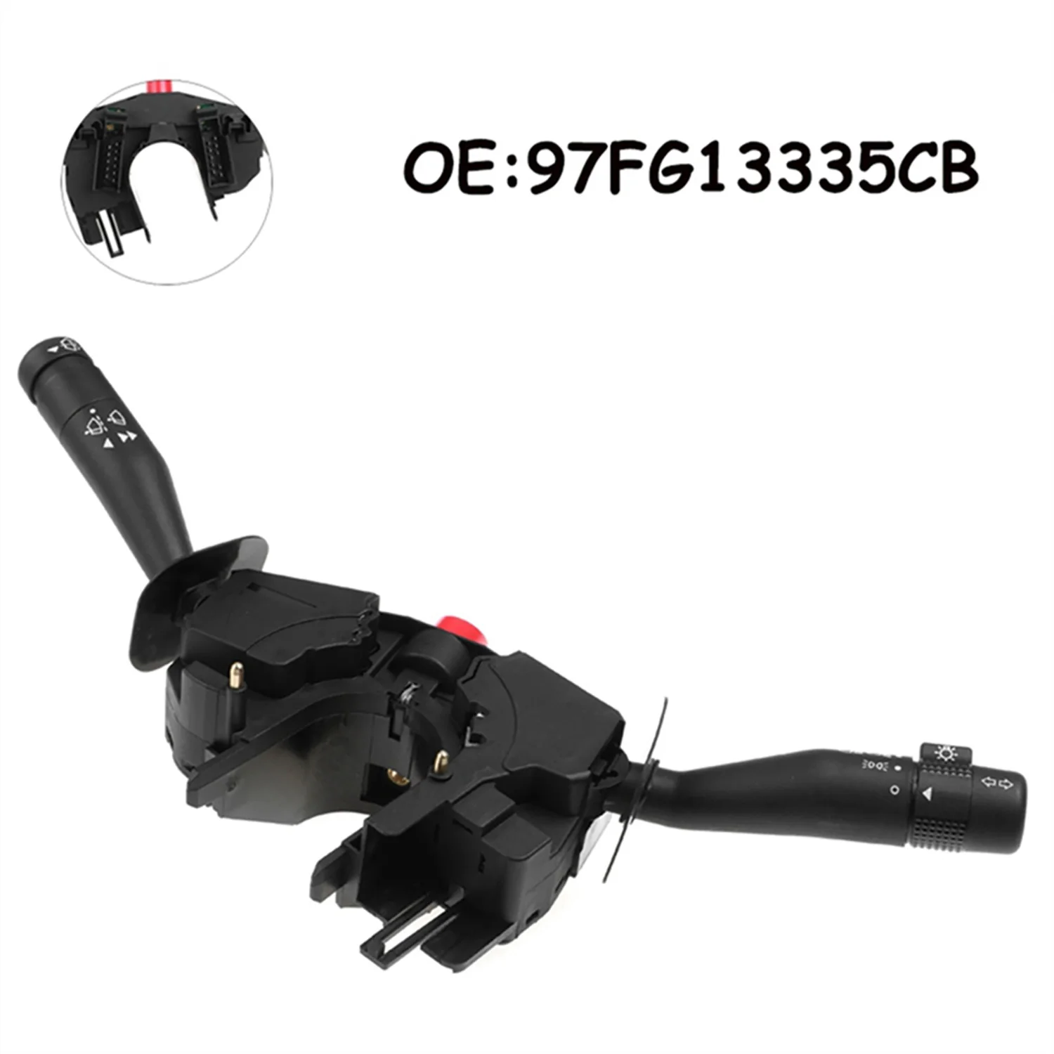 97FG13335CB 98FU13335BA Car Steering Column Switch Cruise Control Turn Signal Switch For Ford Fiesta MK4 1996-2005 Auto Parts
97FG13335CB 98FU13335BA Car Steering Column Switch Cruise Control Turn Signal Switch For Ford Fiesta MK4 1996-2005 Auto Parts