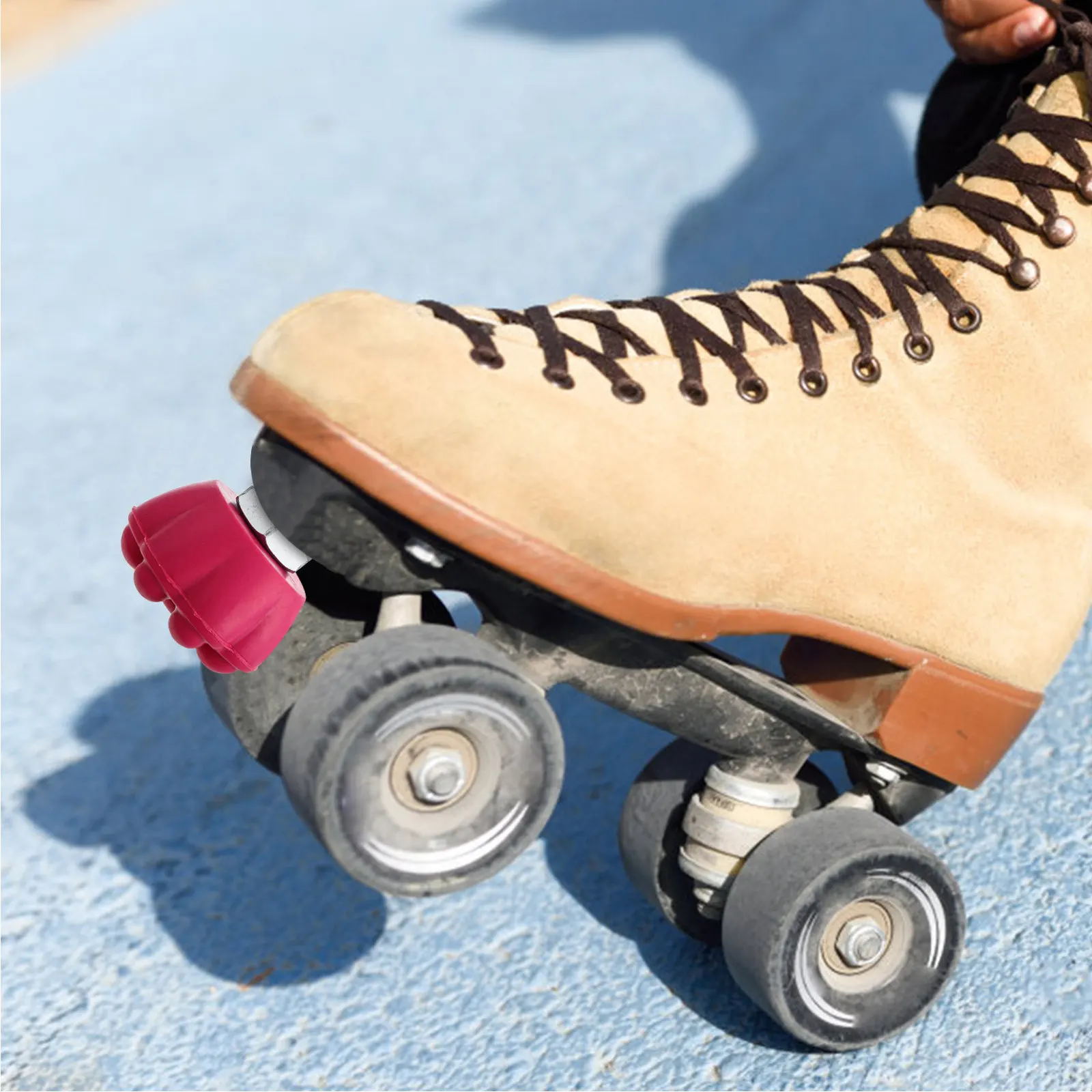 2Pcs Rubber Toe Stops for Roller Skates Enhanced Stability Brake Blocks Easy Install Skating Safety Brakes for Indoor Outdoor
2Pcs Rubber Toe Stops for Roller Skates Enhanced Stability Brake Blocks Easy Install Skating Safety Brakes for Indoor Outdoor