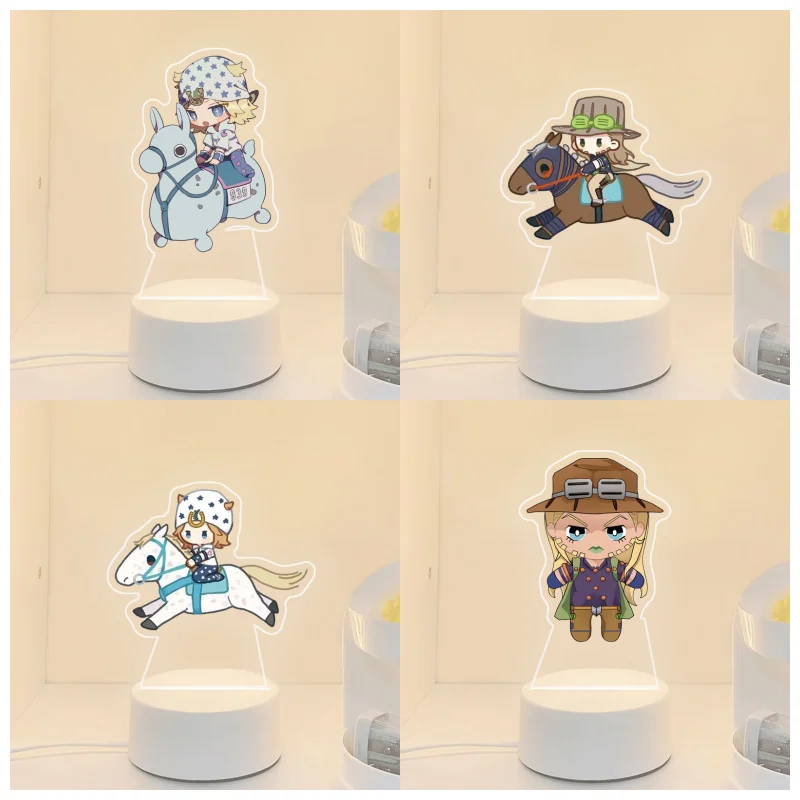 Night Light for Steel Ball Run Johnny Joestar Gyro Zeppeli Monochromatic Light Peripheral Decorative Bedroom Birthday Gift
Night Light for Steel Ball Run Johnny Joestar Gyro Zeppeli Monochromatic Light Peripheral Decorative Bedroom Birthday Gift 