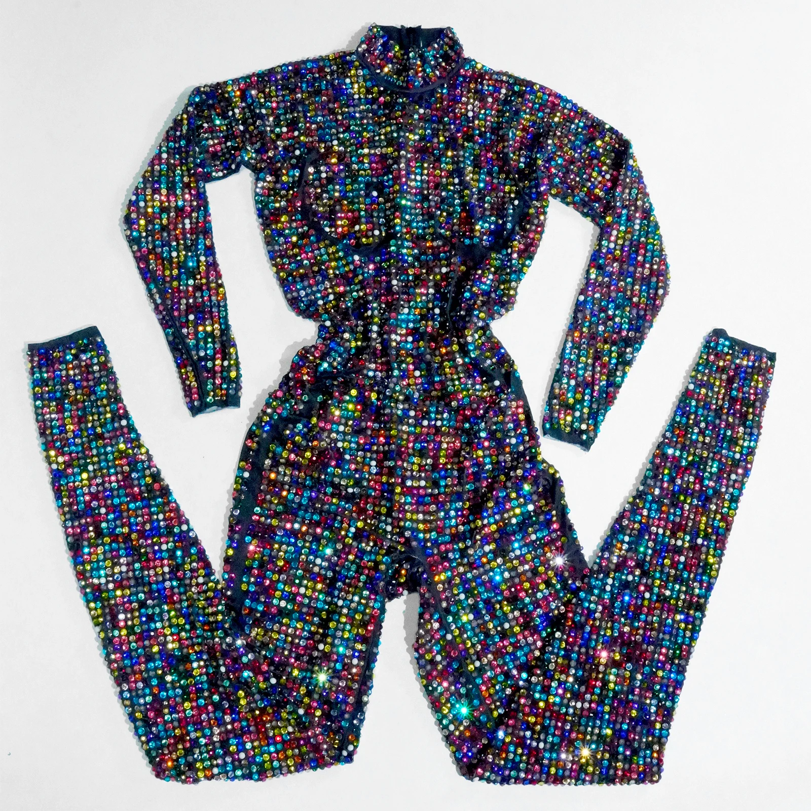 Sexy Jumpsuit Sparkly Rhinestone Luxury Birthday Party Events Stage Performance Dance Singer Costume Nightclub Drag Queen Outfit
Sexy Jumpsuit Sparkly Rhinestone Luxury Birthday Party Events Stage Performance Dance Singer Costume Nightclub Drag Queen Outfit