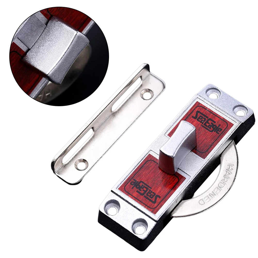 Compact Sliding Door Lock Bracket 83*26mm Right Angle Latch Compact Lightweight Lock High-quality Stainless Steel
Compact Sliding Door Lock Bracket 83*26mm Right Angle Latch Compact Lightweight Lock High-quality Stainless Steel