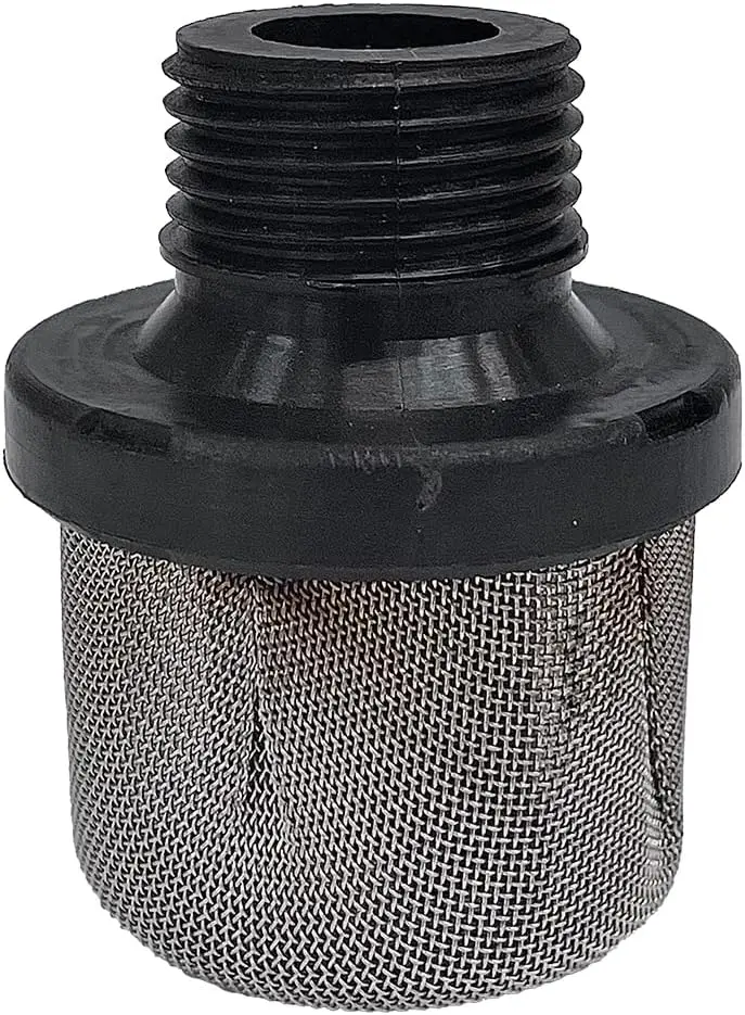 3/4" Filter Inlet Suction Strainer for Airless Paint Sprayer, Replacement for 288716 243-082 195697, Compatible with Magnum
3/4" Filter Inlet Suction Strainer for Airless Paint Sprayer, Replacement for 288716 243-082 195697, Compatible with Magnum