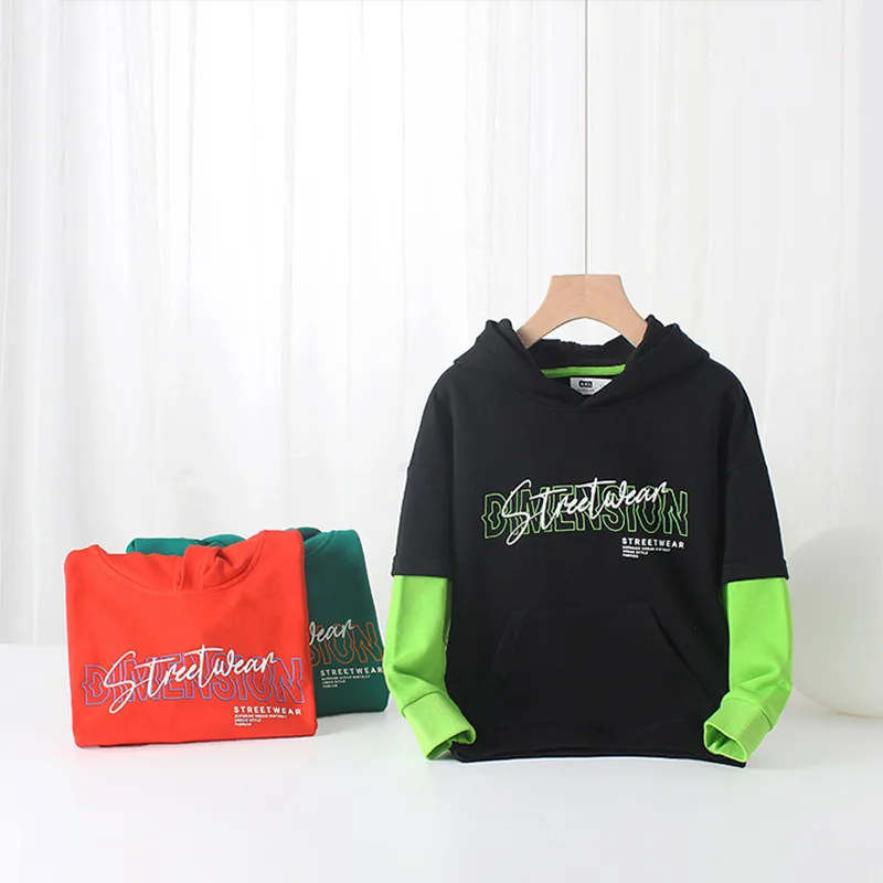 Children's Sweatshirt Spring/Autumn Korean Version Kids Casual Long Sleeve Hoodie For Teens Boys 5-14 Years Old Tops
Children's Sweatshirt Spring/Autumn Korean Version Kids Casual Long Sleeve Hoodie For Teens Boys 5-14 Years Old Tops
