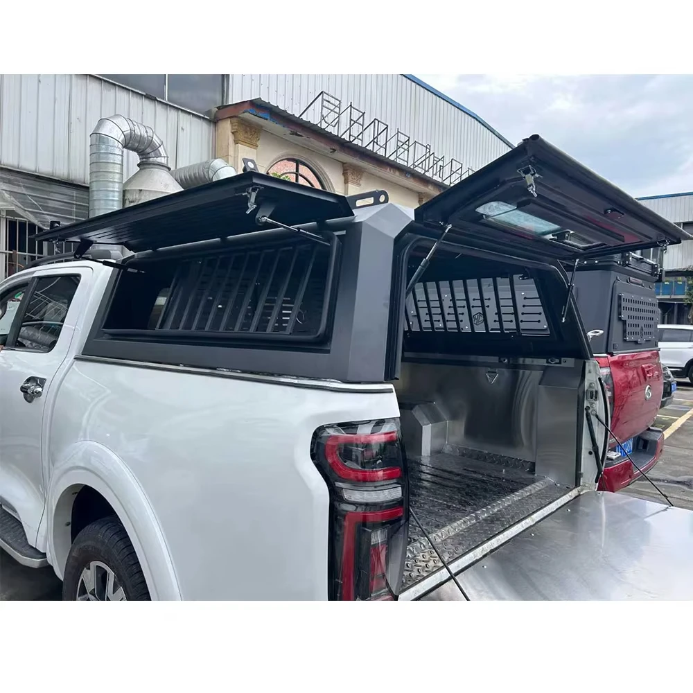 KQX Waterproof Manganese Steel Pickup Canopy with Storage Shelf and Locking Hardtop for Ford Ranger T8 T9
KQX Waterproof Manganese Steel Pickup Canopy with Storage Shelf and Locking Hardtop for Ford Ranger T8 T9