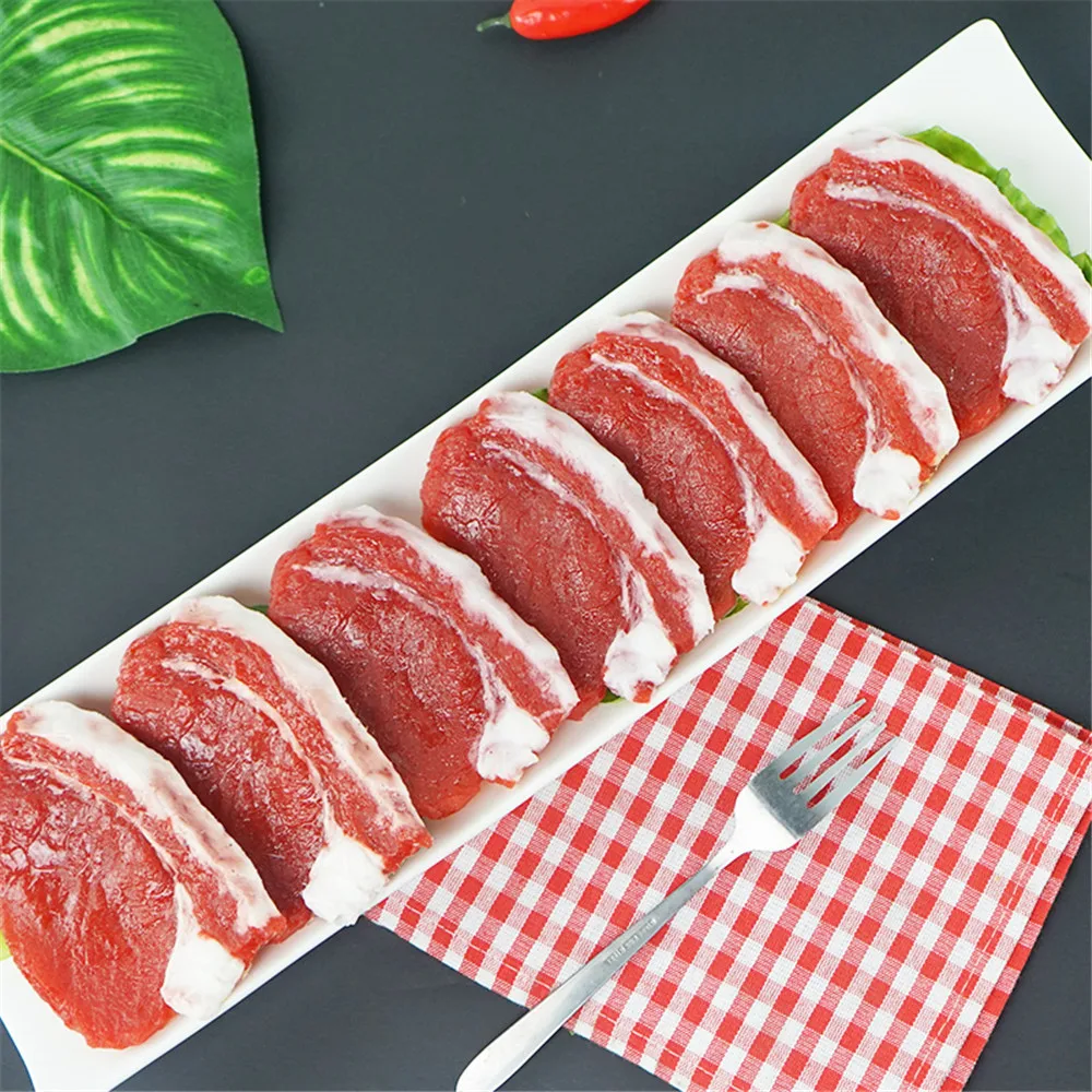 simulation pork display props model cabinet Kitchen hotel restaurant store shop decoration Artificial fake beef pork slices
simulation pork display props model cabinet Kitchen hotel restaurant store shop decoration Artificial fake beef pork slices