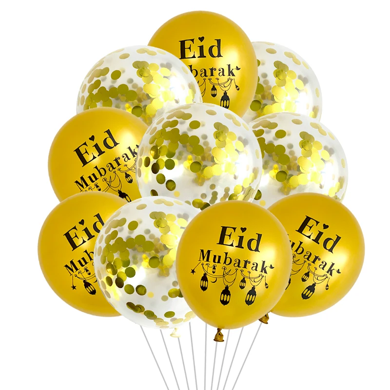 10pcs Eid Balloon Eid Mubarak 2024 Ramadan Decoration For Home Aid al-fitr Mubarak Kareem Islamic Festival Muslim Party Supplies
10pcs Eid Balloon Eid Mubarak 2024 Ramadan Decoration For Home Aid al-fitr Mubarak Kareem Islamic Festival Muslim Party Supplies
