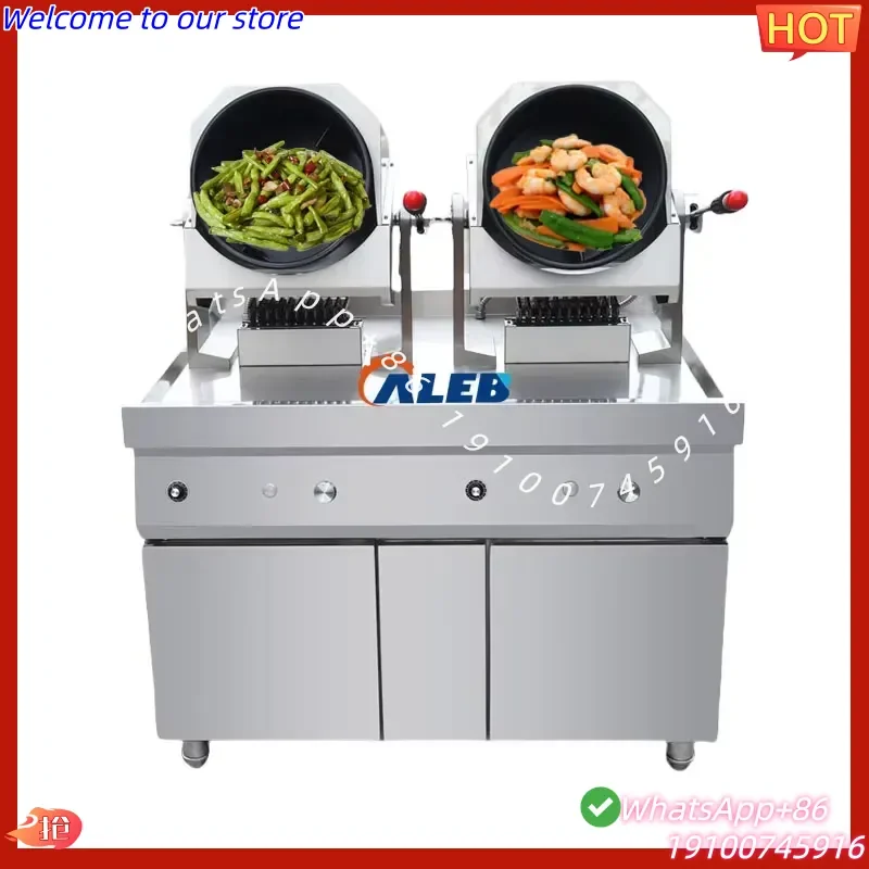 2026Hot High-Power Automatic Wok Machine for Home Kitchen Self-Automatic Rotating Pot Cooking Equipment Commercial Kitchen
2026Hot High-Power Automatic Wok Machine for Home Kitchen Self-Automatic Rotating Pot Cooking Equipment Commercial Kitchen
