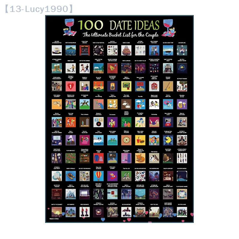 New Valentine's Day Scratch-off Posters 2025 100 Date Surprise Scratch-off Posters Surprise Gifts For Loved Ones
New Valentine's Day Scratch-off Posters 2025 100 Date Surprise Scratch-off Posters Surprise Gifts For Loved Ones