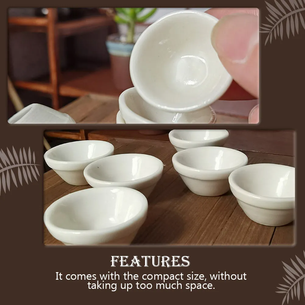 3Pcs Lifelike Ceramic Bowl Models Fine Crafted Miniature Kitchen Plaything Children Cognitive Development Creative Role Play
3Pcs Lifelike Ceramic Bowl Models Fine Crafted Miniature Kitchen Plaything Children Cognitive Development Creative Role Play