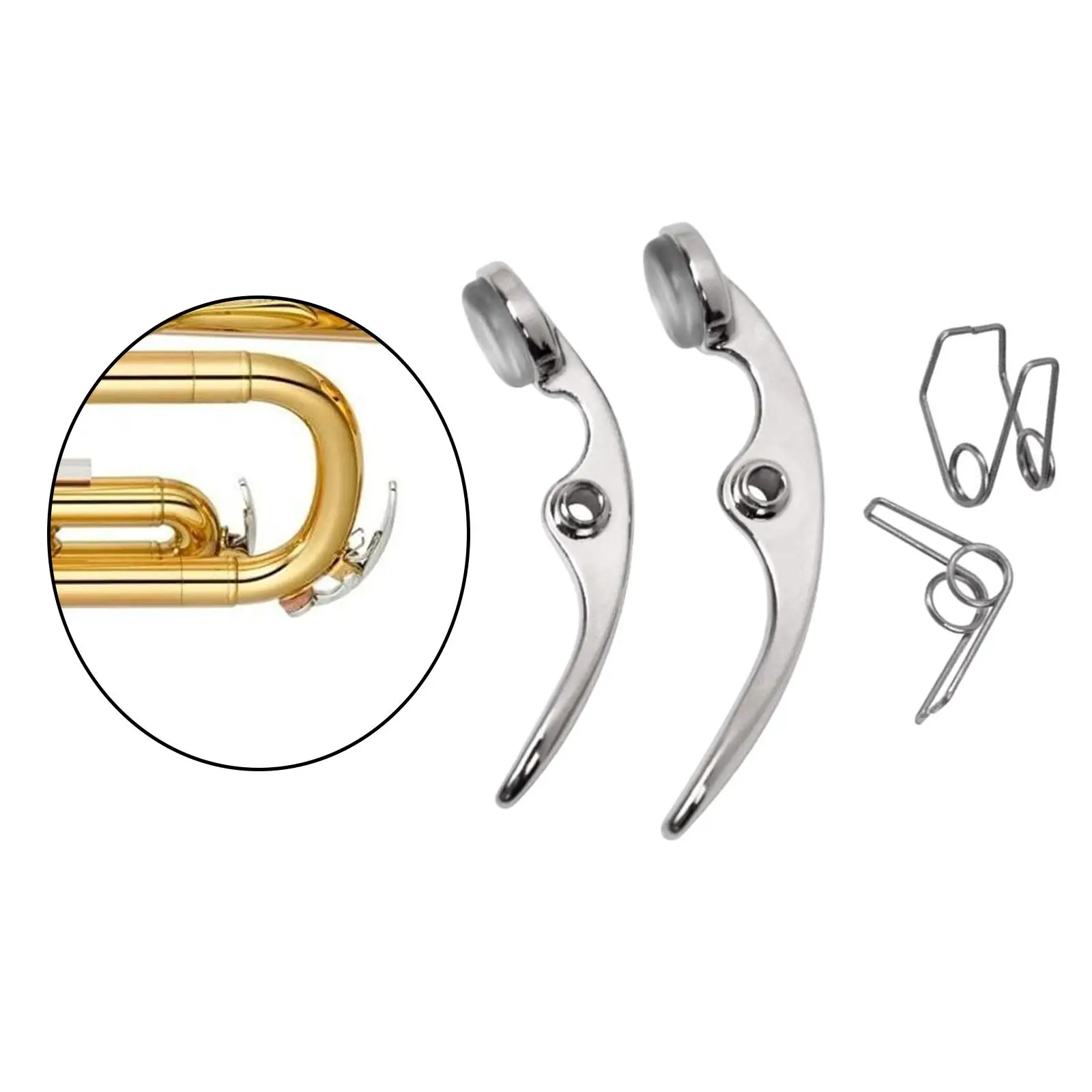 Metal Trumpet Keys Replacement Parts Durable Drain Valve Key Brass Instrument Accessory for Trumpet Repairs Maintenance
Metal Trumpet Keys Replacement Parts Durable Drain Valve Key Brass Instrument Accessory for Trumpet Repairs Maintenance