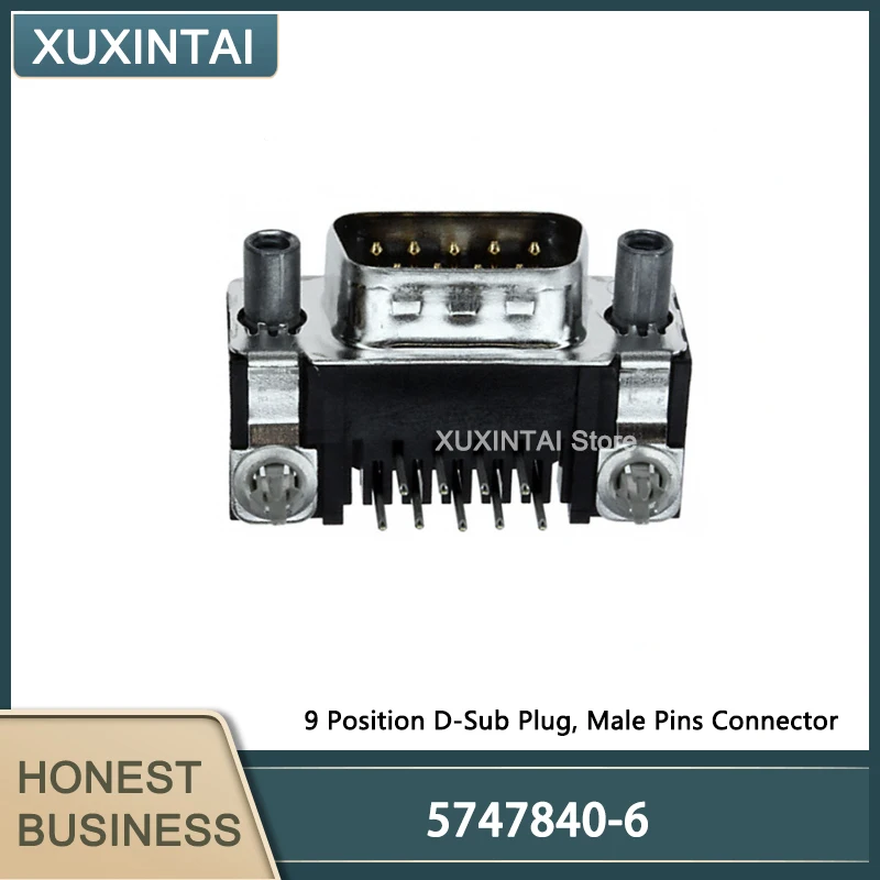 5Pcs/LotNew Original 5747840-6 5747840 9 Position D-Sub Plug, Male Pins Connector
5Pcs/LotNew Original 5747840-6 5747840 9 Position D-Sub Plug, Male Pins Connector