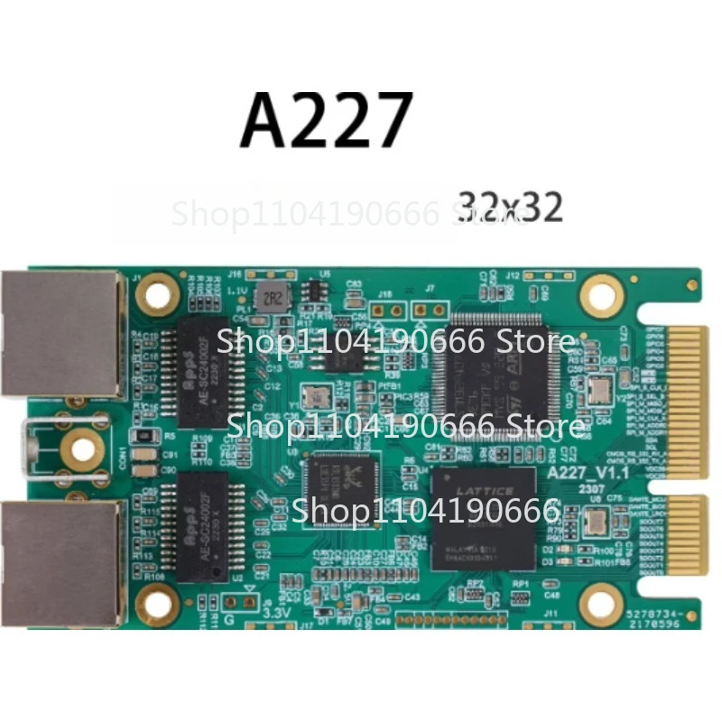 Модуль передачи аудиосигналов AES67 32X32 A227
Модуль передачи аудиосигналов AES67 32X32 A227