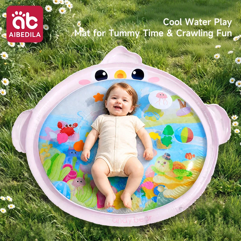 AIBEDILA Inflatable Cooling Water Play Mat Baby Crawling Pad Tummy Time Toy for Toddler Indoor Outdoor Summer Games
AIBEDILA Inflatable Cooling Water Play Mat Baby Crawling Pad Tummy Time Toy for Toddler Indoor Outdoor Summer Games
