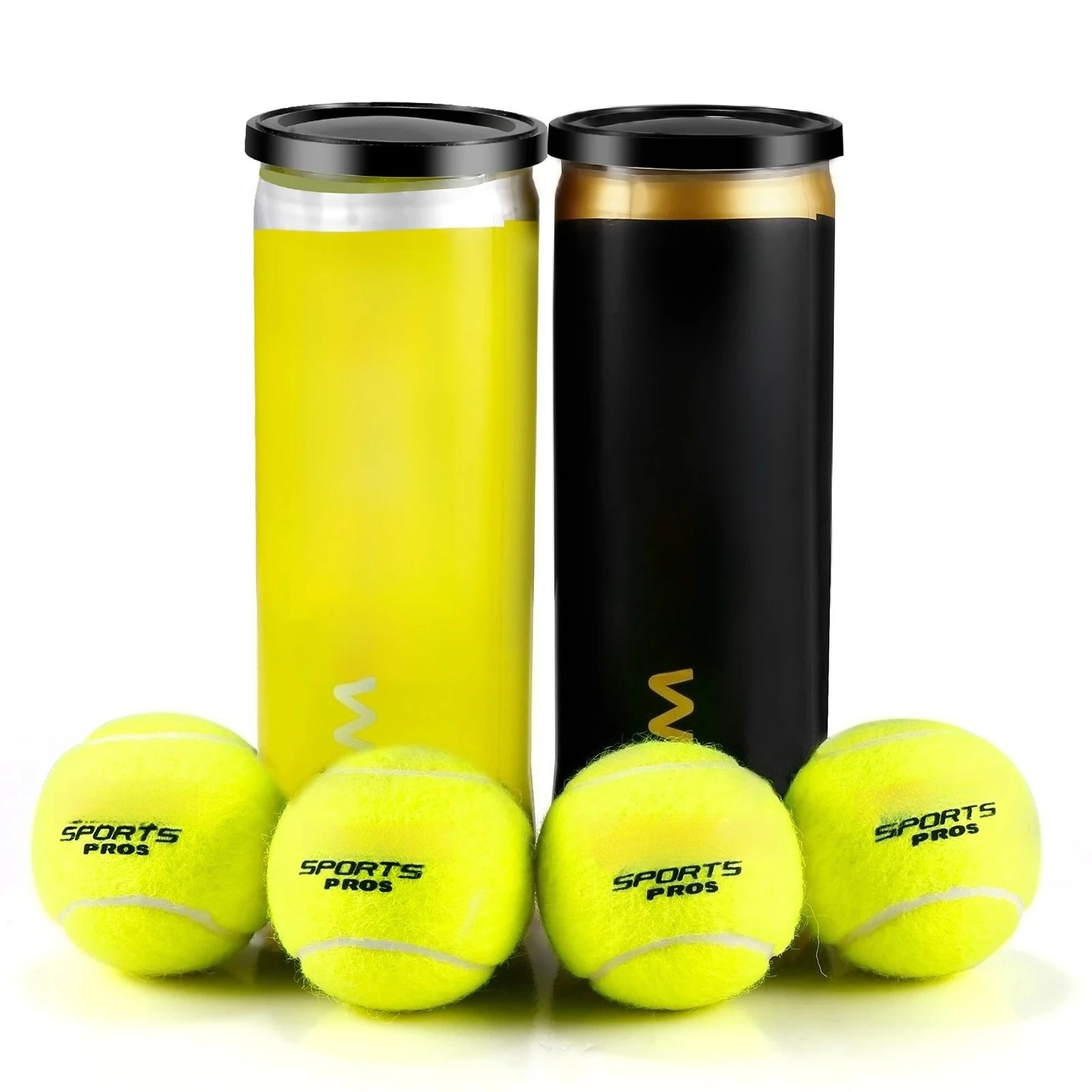 Padel Pro/Pro+/Pro S Padel Balls 3Pcs High Elasticity Training Tennis Balls for Padel Racket Court Practice