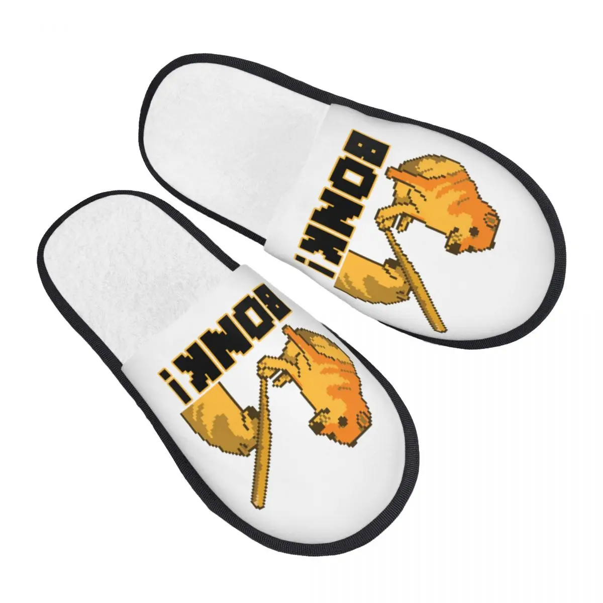 Custom Cheems Bonk Meme Pixel Art Guest Slippers for Hotel Women Shiba Inu Dog House Slipper
Custom Cheems Bonk Meme Pixel Art Guest Slippers for Hotel Women Shiba Inu Dog House Slipper