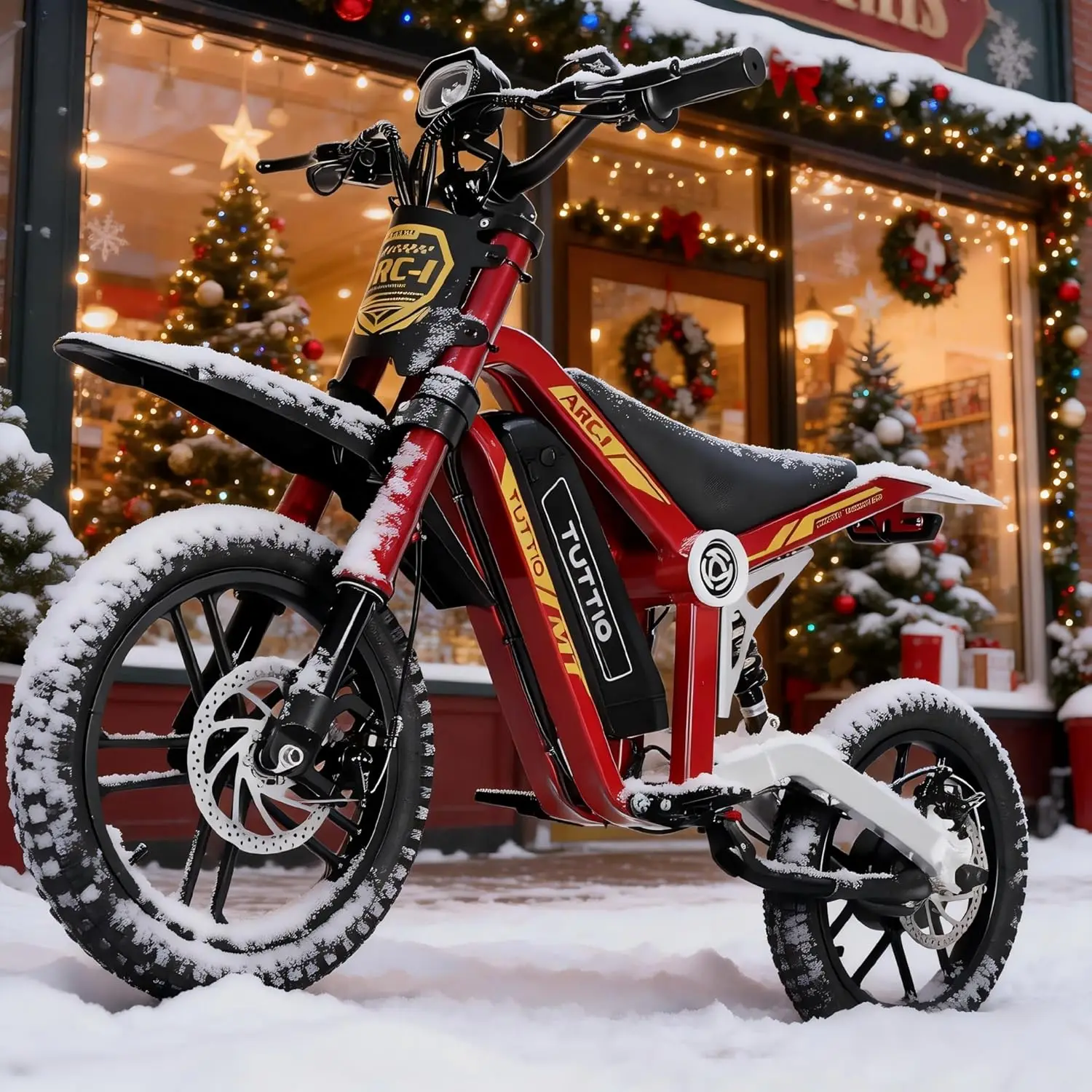 Электрический мотоцикл TUTTIO ARC-I 750W для детей 5-8 лет, 36V 13AH, до 22 миль/ч и 25 миль пробега, 5 скоростей, настраиваемый
Электрический мотоцикл TUTTIO ARC-I 750W для детей 5-8 лет, 36V 13AH, до 22 миль/ч и 25 миль пробега, 5 скоростей, настраиваемый