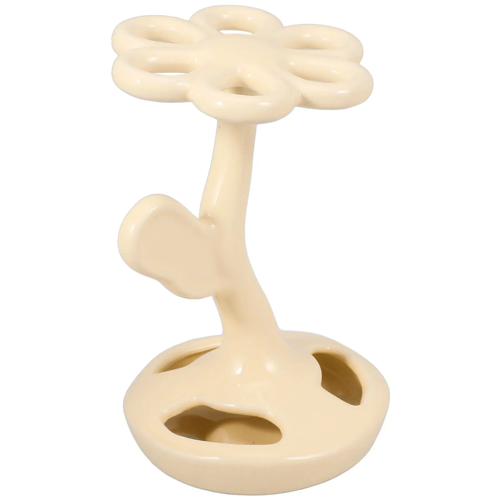 Ceramic Toothbrush Holder Floral 6 Holes Toothbrush Rack Bathroom Desk Makeup Brush Eyebrow Pencil Organizer Storage
Ceramic Toothbrush Holder Floral 6 Holes Toothbrush Rack Bathroom Desk Makeup Brush Eyebrow Pencil Organizer Storage