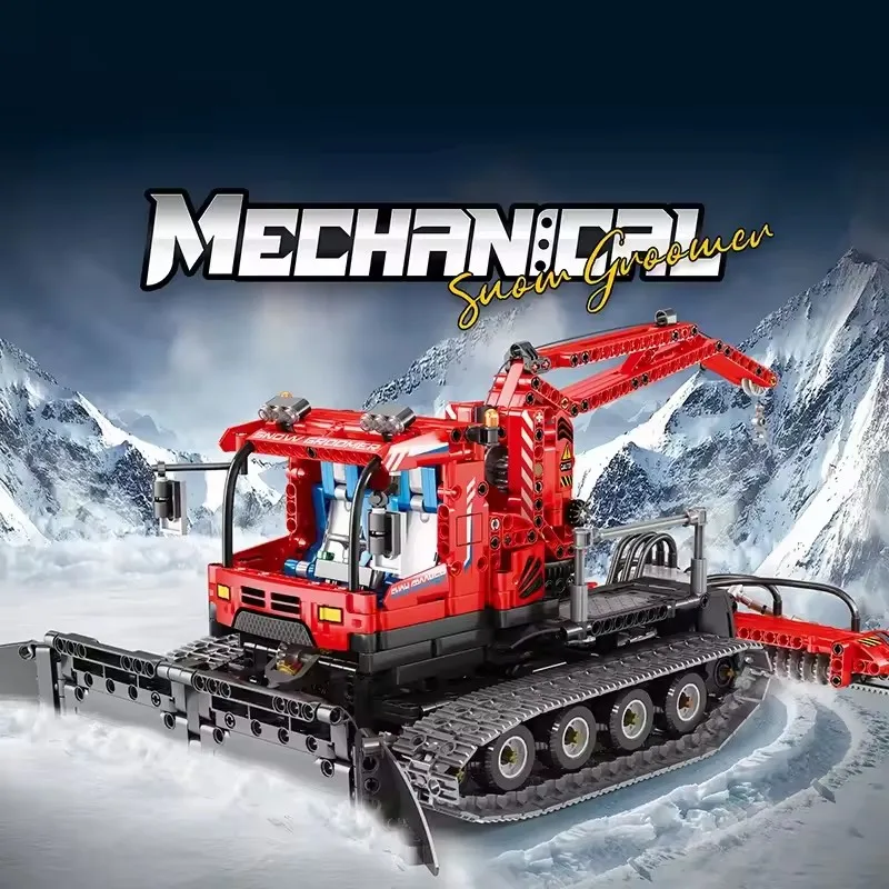 Remote Control Technical Snow Groomer Building Blocks City Winter Engineering Vehicle RC Car Construction Toys Adults Kids
Remote Control Technical Snow Groomer Building Blocks City Winter Engineering Vehicle RC Car Construction Toys Adults Kids