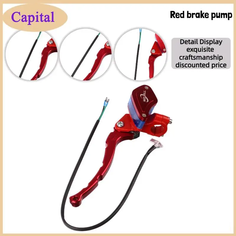 Electric vehicle accessories Motorcycle modification Disc brake Upper pump Left brake Oil pump
Electric vehicle accessories Motorcycle modification Disc brake Upper pump Left brake Oil pump
