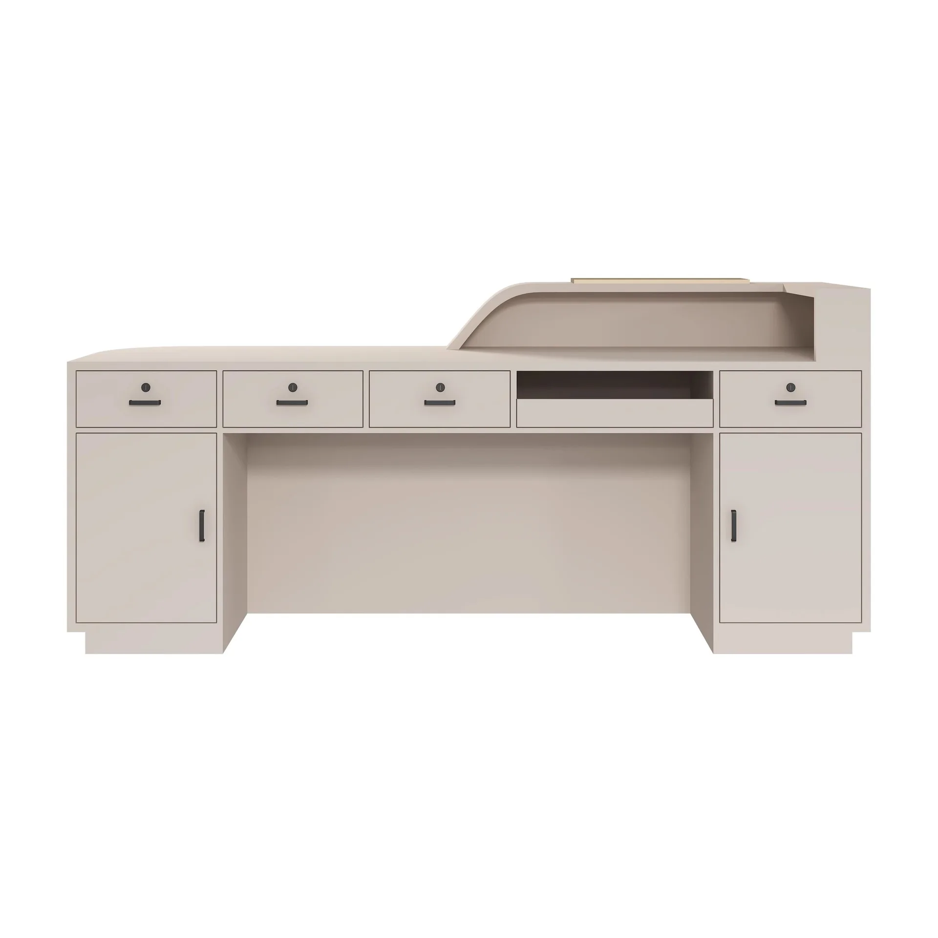 Curved clothing store bar table checkout page counter simple modern beauty salon nurse station small front desk reception desk
Curved clothing store bar table checkout page counter simple modern beauty salon nurse station small front desk reception desk