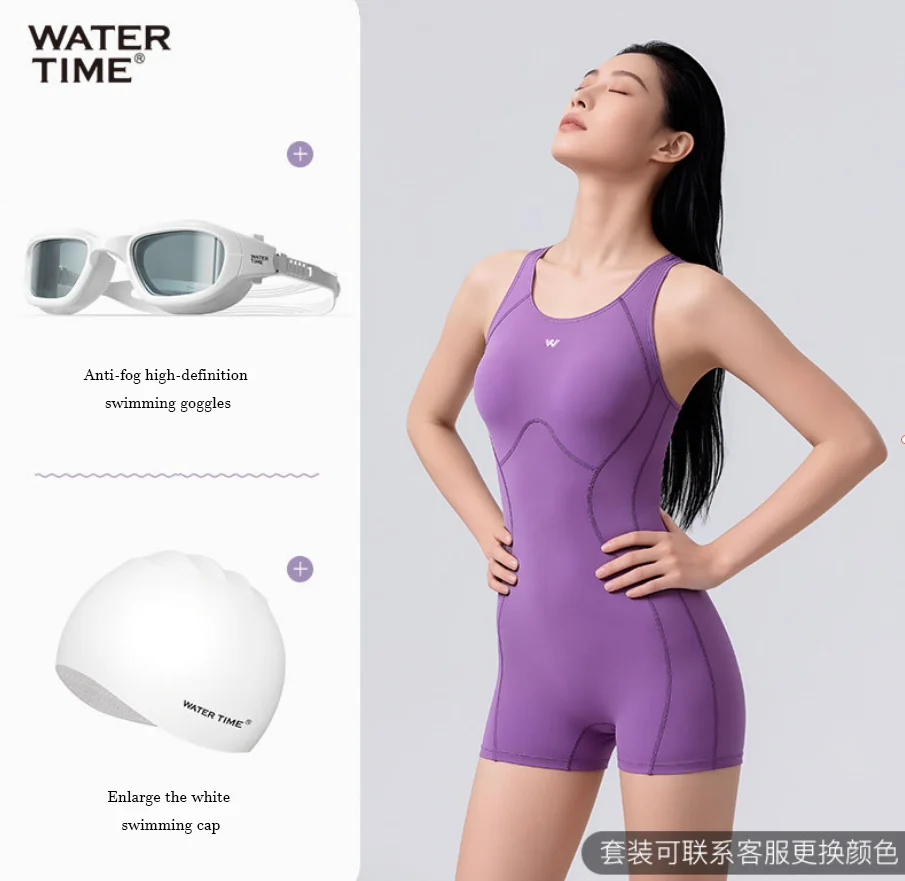 WaterTime Women's High-Class Elegant 2026 New Model Swimming Pool Exclusive One-Piece Flat-Front Conservative Racing Swimsuit
WaterTime Women's High-Class Elegant 2026 New Model Swimming Pool Exclusive One-Piece Flat-Front Conservative Racing Swimsuit