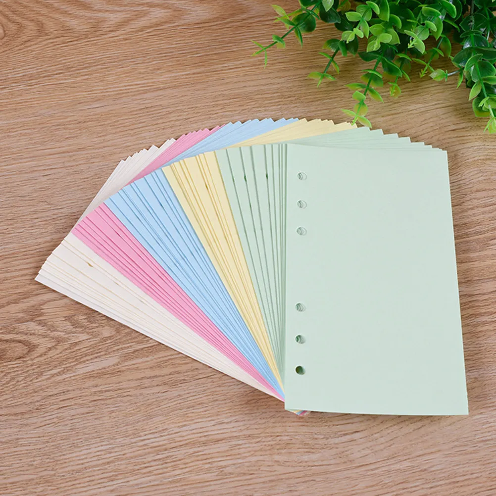 2Pcs A6 50 Pages Vibrant Color-Coded Loose Leaf Paper Notebook Refill Grid Lined Eco-Friendly Writing Pages Colorful Page
2Pcs A6 50 Pages Vibrant Color-Coded Loose Leaf Paper Notebook Refill Grid Lined Eco-Friendly Writing Pages Colorful Page